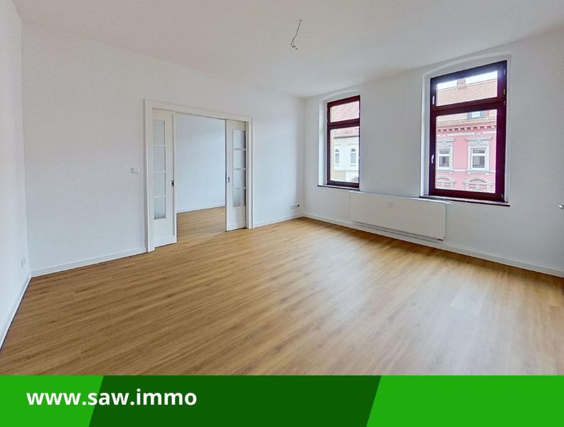Traumhafte, komplett sanierte 3-Raum-Wohnung mit Charme und Wohlfühlatmosphäre